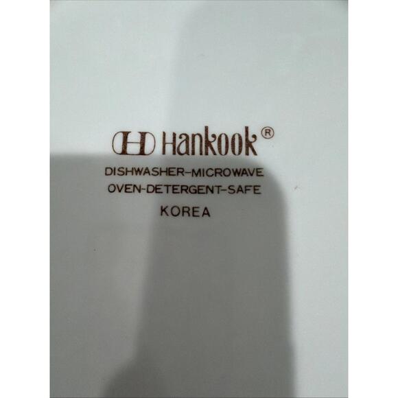 Vintage Pecan Pie Recipe Baking Baker Dish Plate 10” Hankook * - Picture 5 of 5